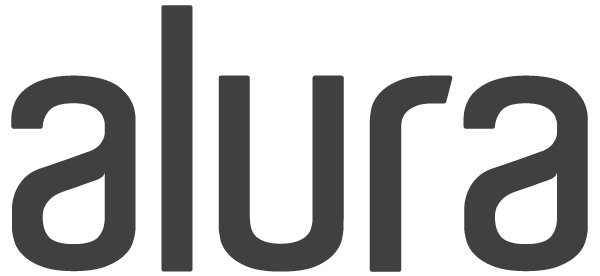 Alura logo.